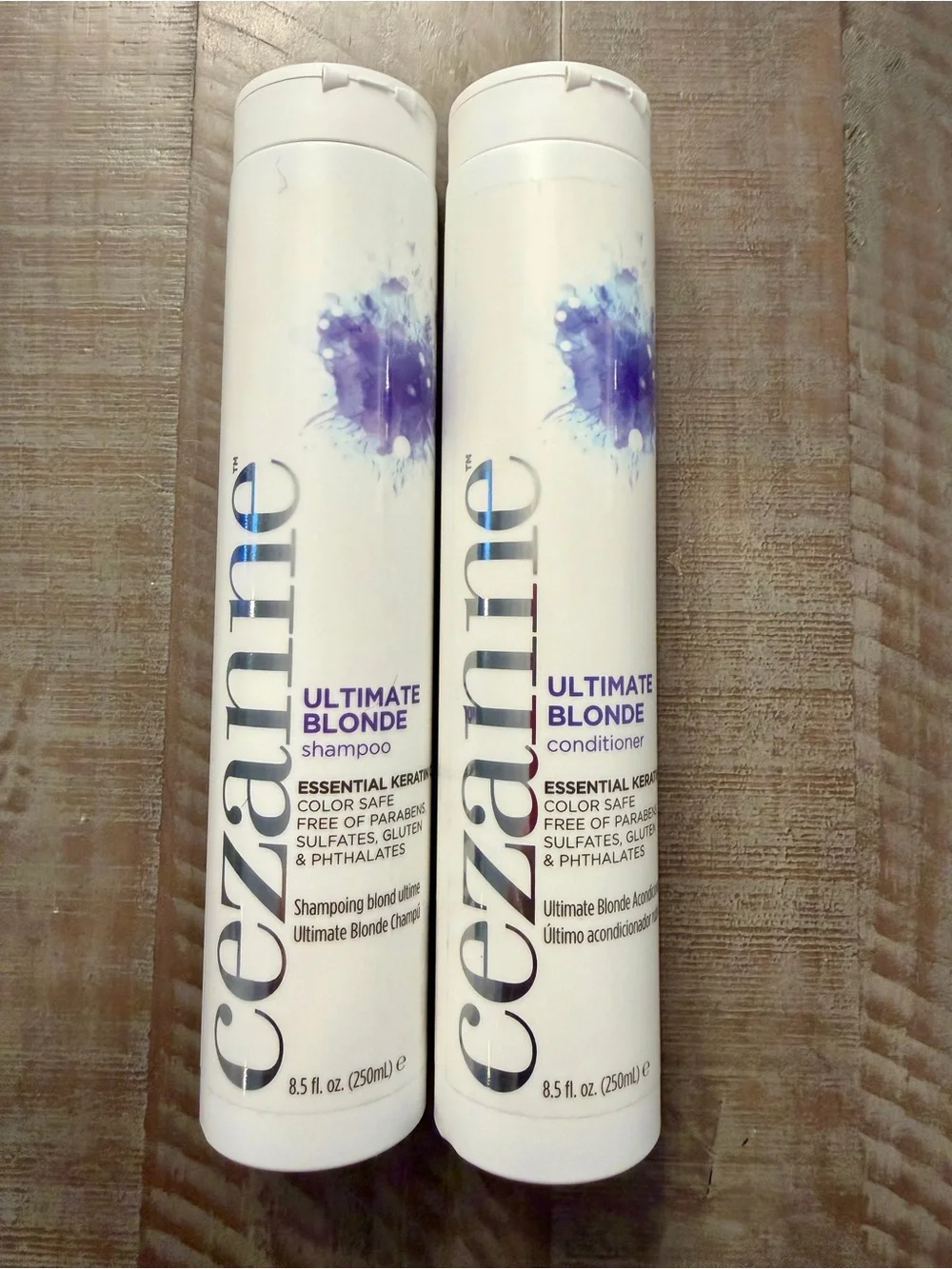 Cezanne Ultimate Blonde Shampoo & Conditioner Set - NEW!